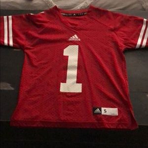 Boys Wisconsin Badgers Adidas Jersey 🏈